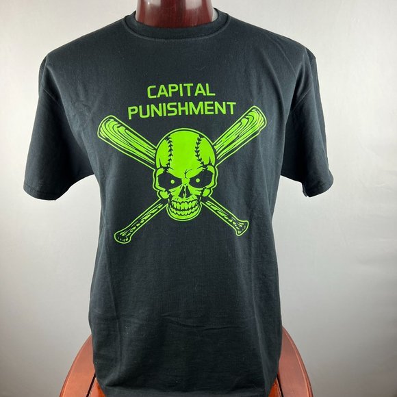 Jerzees Other - Capital Punishment Softball Logo XL T-Shirt